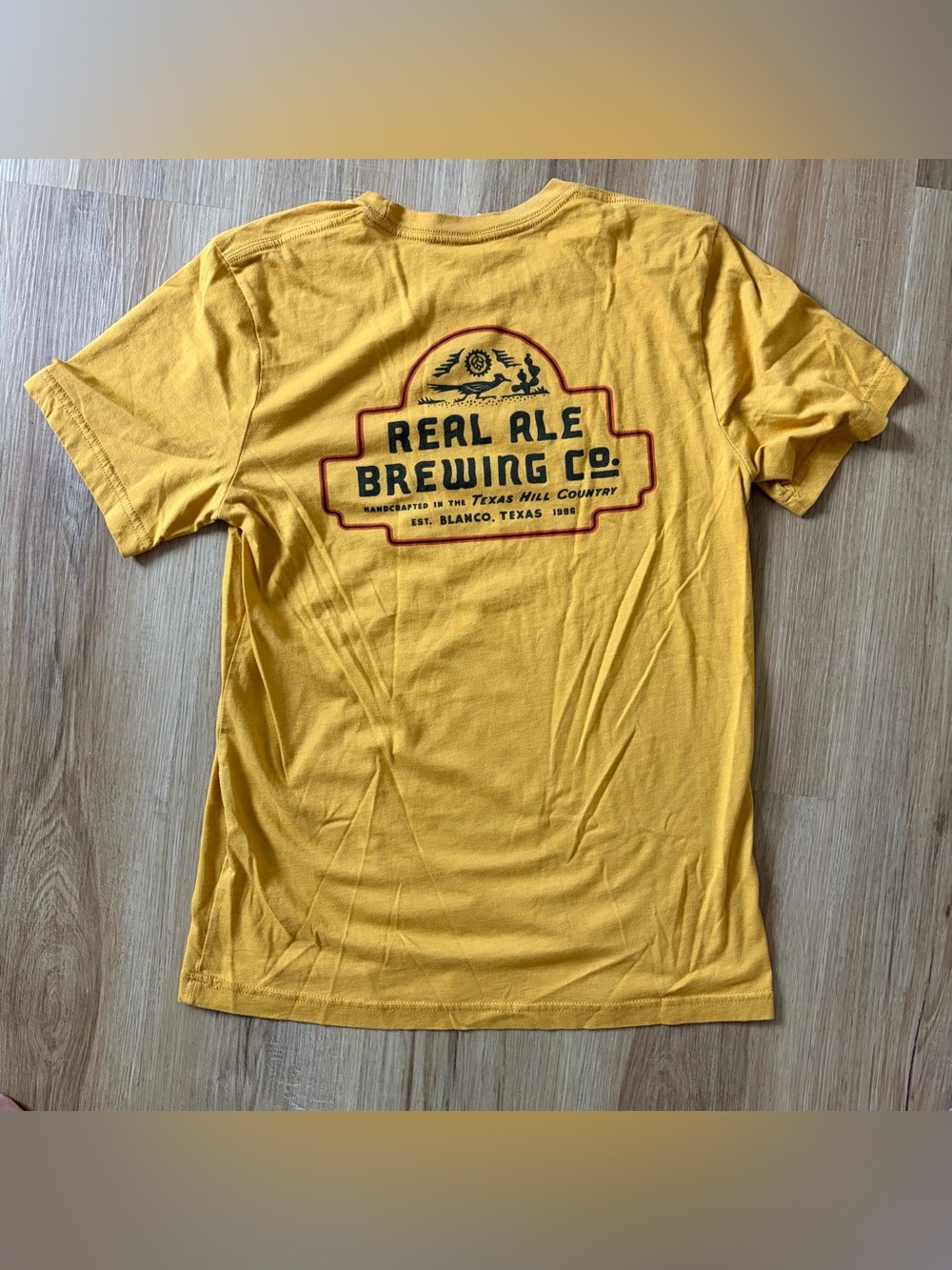Real Ale Brewing Co. Texas Hill Country Tee Blanco